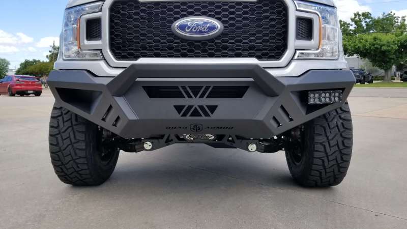 Ford F150 Bumper - Front - Road Armor - SPARTAN Front Bumper Bolt-On Pre-Runner Guard - Tex Blk - `18-`20
